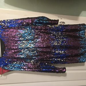 Sequin Multicolor Dress